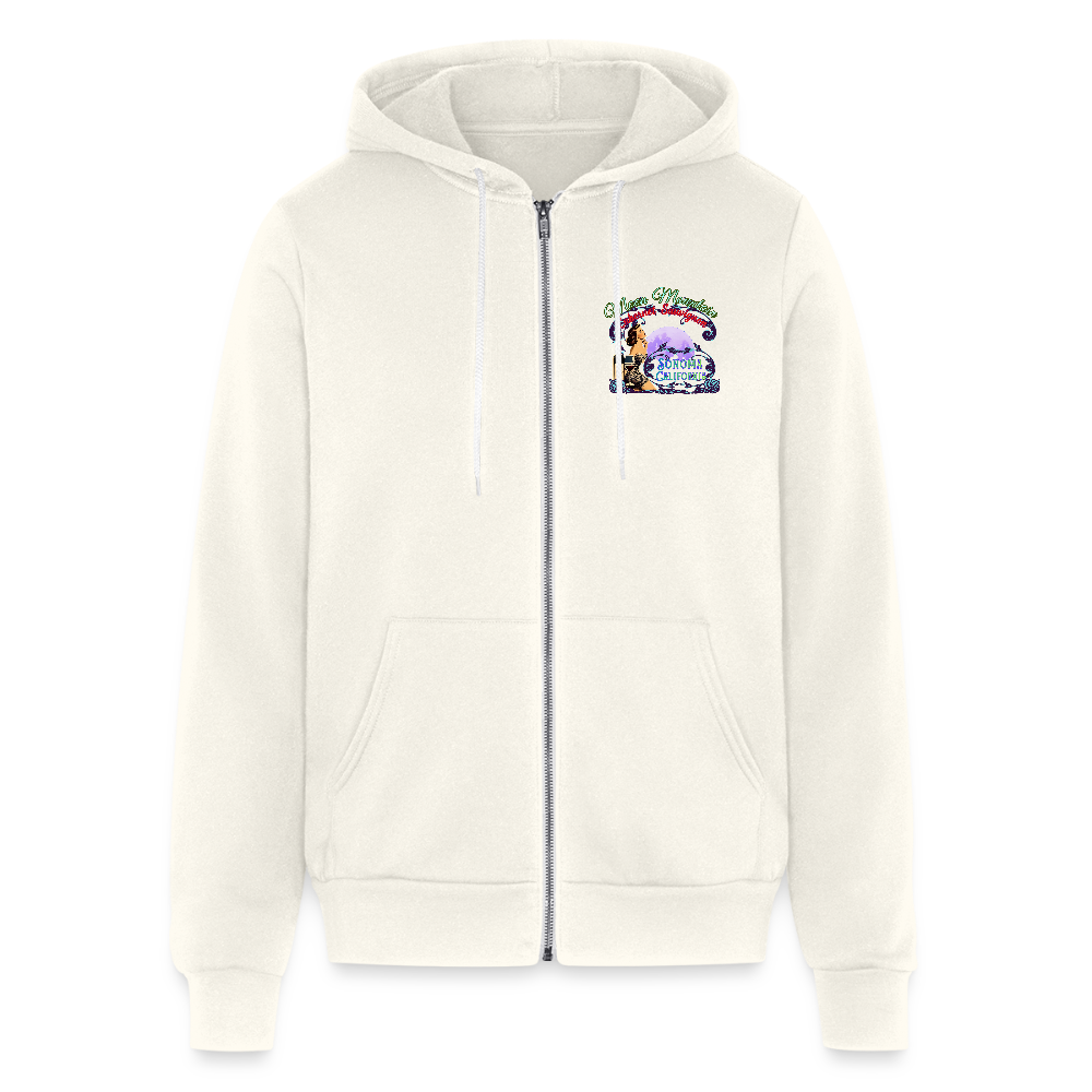 MOON MOUNTAIN CABERNET PINUP Unisex Full Zip Hoodie - Hoodies from Spreadconnect