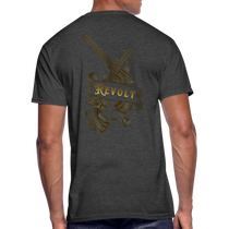 Revolt Men’s 50/50 T-Shirt - heather black