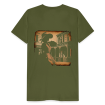 GLEN ELLEN OUTLAW SILHOUETTE Men's T-Shirt - olive green