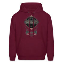 Glen Ellen Vintage Emblem Men's Hoodie - burgundy
