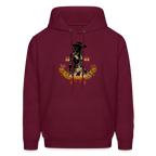 Vintage Outlaw Men's Hoodie - burgundy