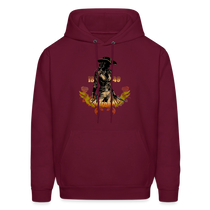 Vintage Outlaw Men's Hoodie - burgundy