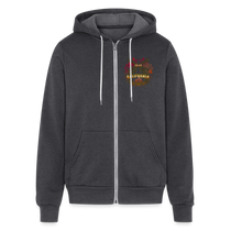 California Outlaw Full Zip Hoodie - charcoal grey