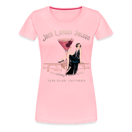 JACK LONDON SALOON "ROSE COCKTAILS" Women’s T-Shirt - pink
