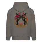 California Cowgirl Men’s Hoodie - asphalt gray