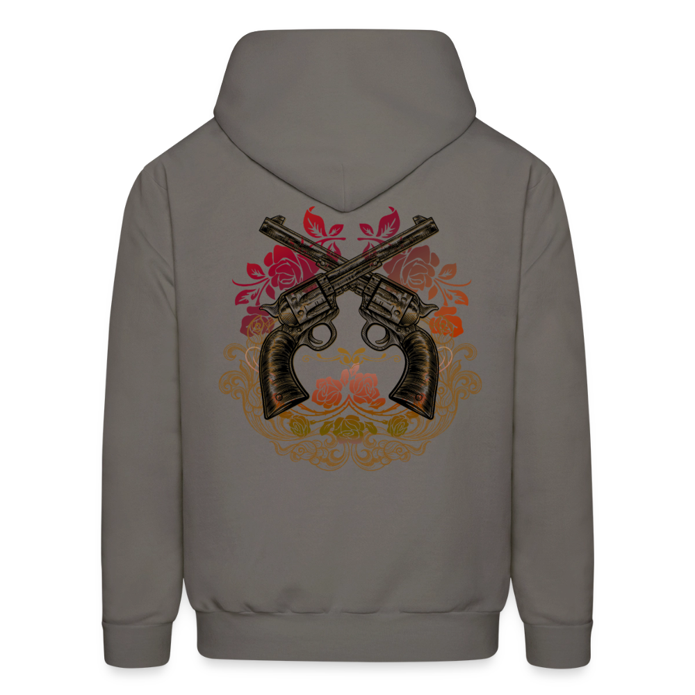 California Cowgirl Men’s Hoodie - asphalt gray