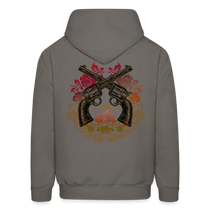 California Cowgirl Men’s Hoodie - asphalt gray