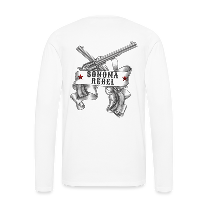 SONOMA REBEL Men's Long Sleeve T-Shirt - white
