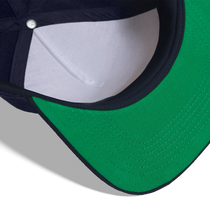 Valley of the Moon Gothic Snapback Baseball Cap - navy