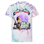 Moon Mountain Cabernet Tie Dye T-Shirt - T-Shirts from Spreadconnect