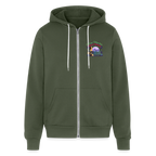 MOON MOUNTAIN CABERNET PINUP Unisex Full Zip Hoodie - Hoodies from Spreadconnect