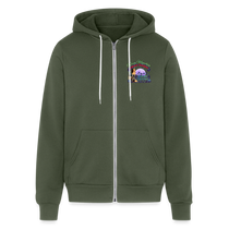 MOON MOUNTAIN CABERNET PINUP Unisex Full Zip Hoodie - Hoodies from Spreadconnect