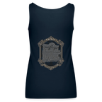Glen Ellen Vintage Emblem Women’s Premium Tank Top - deep navy