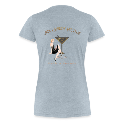 SALOON DECO COCKTAILS Women's Hoodie - heather ice blue