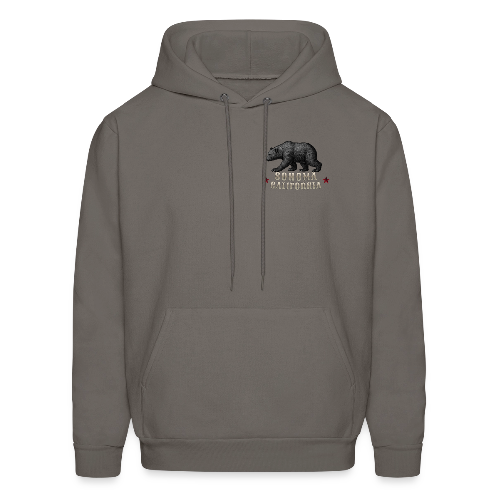 SONOMA BEAR REVOLT Men's Hoodie - Hoodies from Spreadconnect