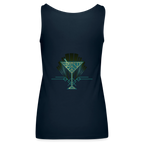 Women’s Premium Tank Top - deep navy