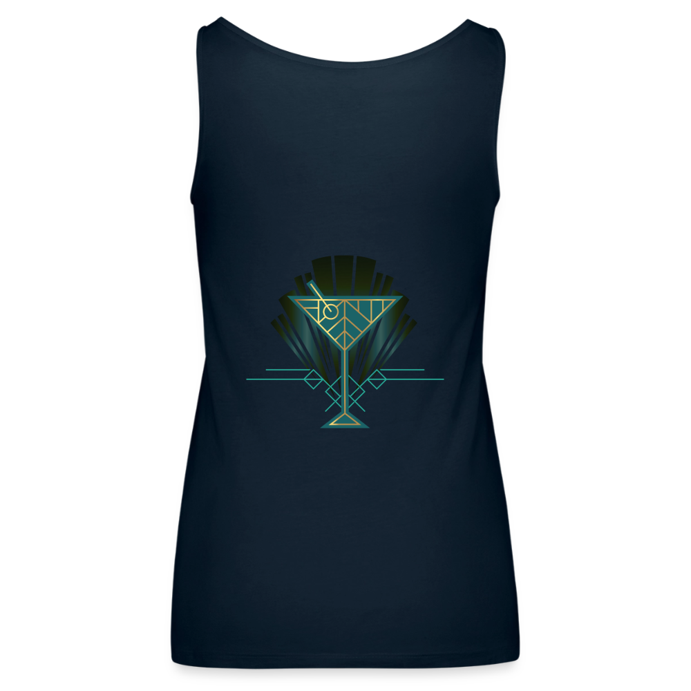 Women’s Premium Tank Top - deep navy