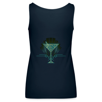 Women’s Premium Tank Top - deep navy