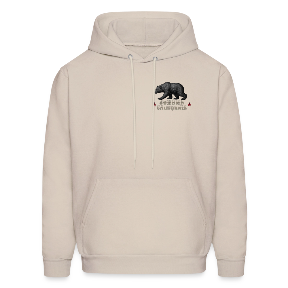 SONOMA BEAR REVOLT Men's Hoodie - Hoodies from Spreadconnect