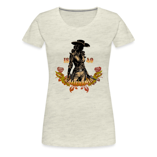 Vintage Outlaw Women’s Premium T-Shirt - heather oatmeal
