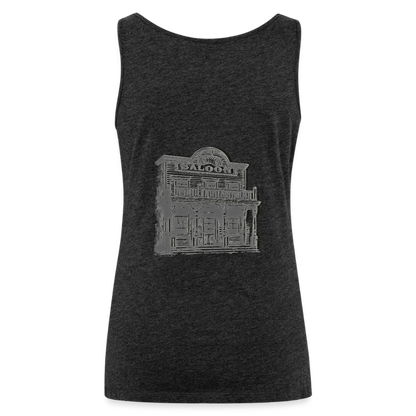 Glen Ellen Vintage Emblem Women’s Premium Tank Top - charcoal grey
