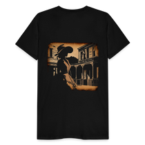 GLEN ELLEN OUTLAW SILHOUETTE Men's T-Shirt - black