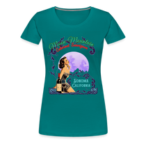MOON MOUNTAIN CABERNET SAUVIGNON PINUP Women’s T-Shirt - T-Shirts from Spreadconnect