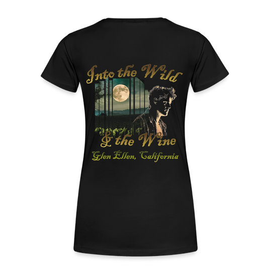 JACK LONDON "INTO THE WILD" Women'sT-Shirt - black