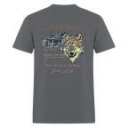 Jack London Moon  Men's T-Shirt - charcoal