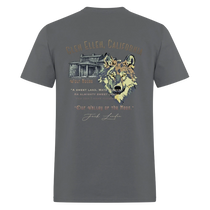 Jack London Moon  Men's T-Shirt - charcoal