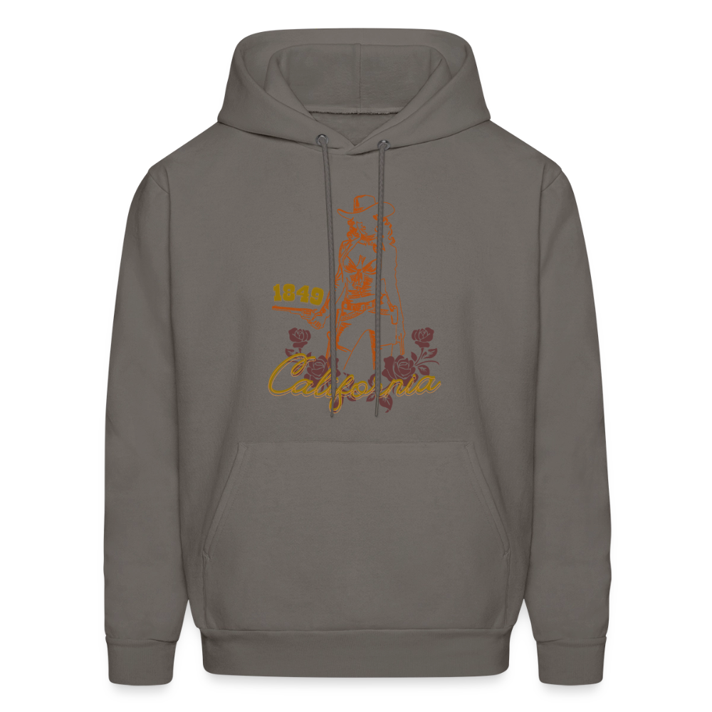 California Cowgirl Men’s Hoodie - asphalt gray