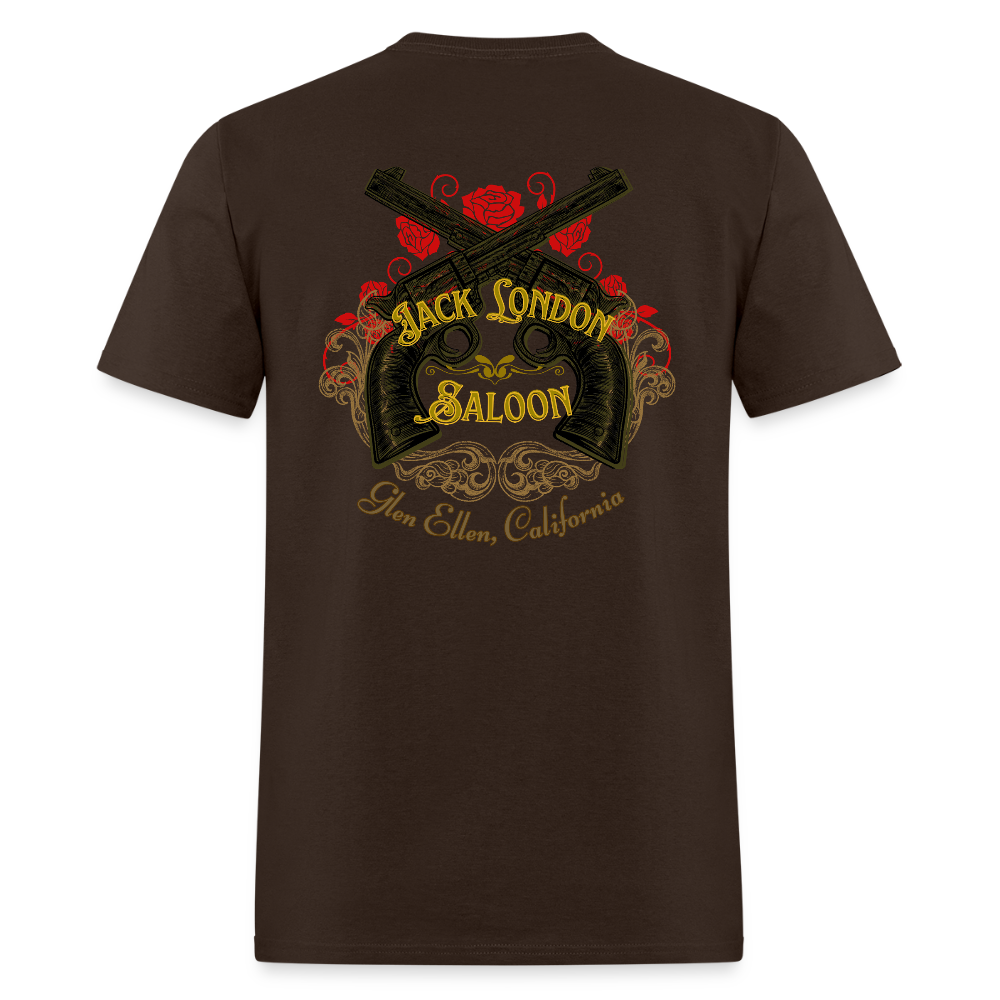 JACK LONDON SALOON OUTLAW Men's T-Shirt - brown