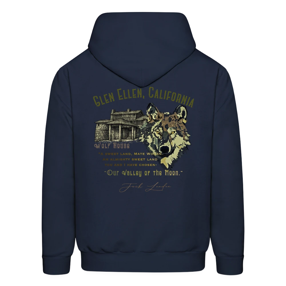 Jack London Moon  Men's T-Shirt - navy