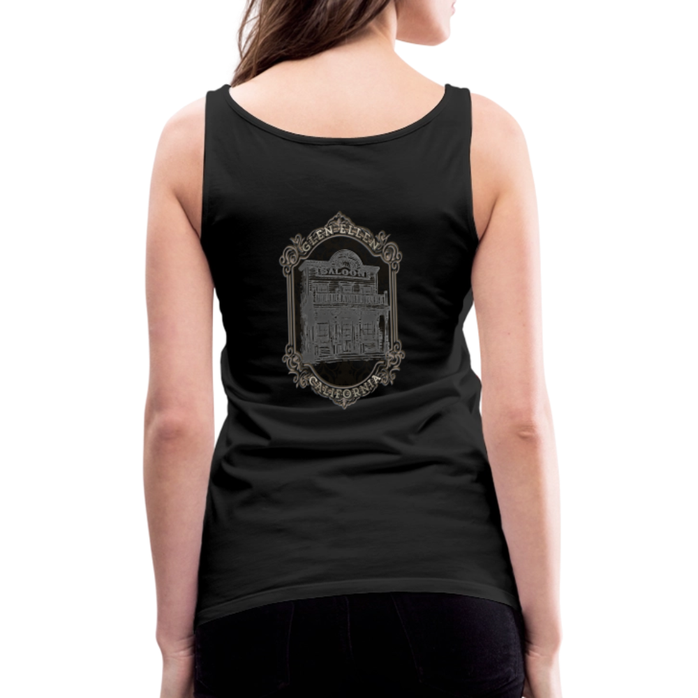 Glen Ellen Vintage Emblem Women’s Premium Tank Top - black