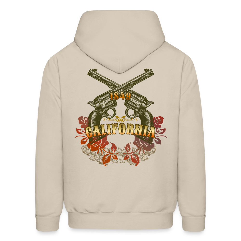 California Outlaw Men's Pullover Hoodie - Sand