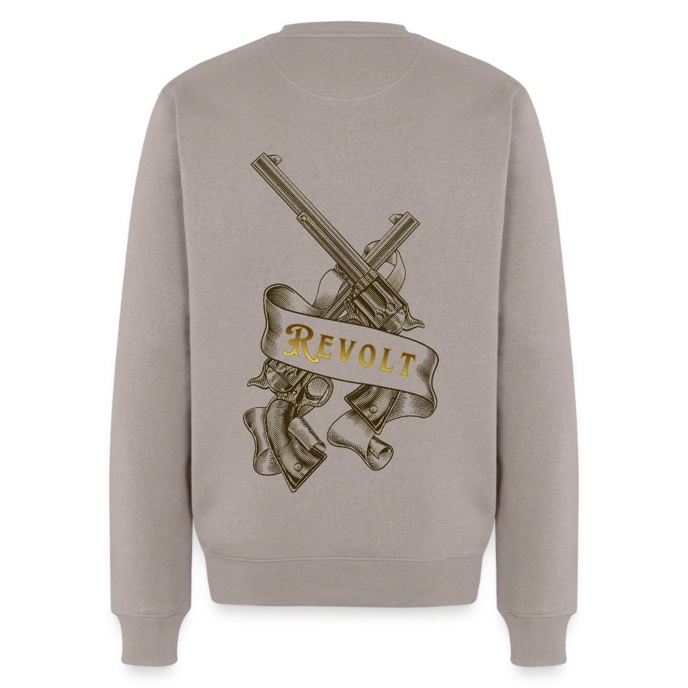 Revolt Men’s Premium Sweatshirt - taupe