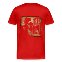 GLEN ELLEN OUTLAW SILHOUETTE Men's T-Shirt - red