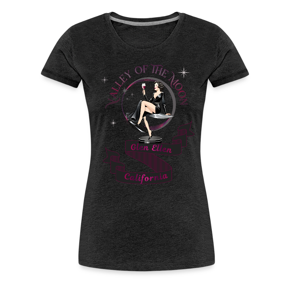 VALLEY OF THE MOON "VIXEN" Women’s T-Shirt - charcoal grey