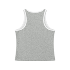 Valley of the Moon Women's Color Block Cropped Tank Top