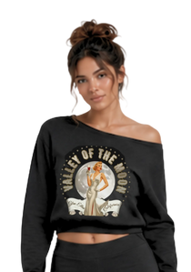 Valley of the Moon Glam Slim-Fit Flared Sweatpants
