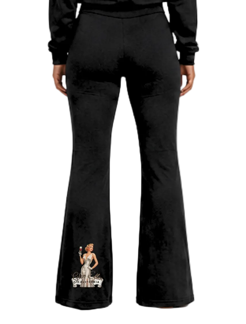 Valley of the Moon Glam Slim-Fit Flared Sweatpants Secondary image