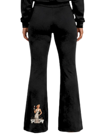 Valley of the Moon Glam Slim-Fit Flared Sweatpants
