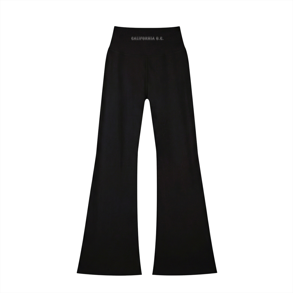 California O.G. Bear Women's High-Waisted Flare Leggings