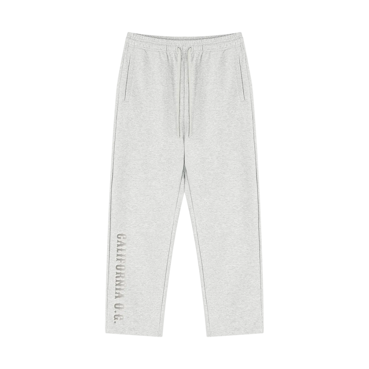 Cali O.G. White Monochromatic Sweatpants Main image