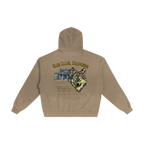 Jack London Wolf Sunfade Zip Hoodie
