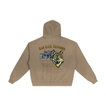 Jack London Wolf Sunfade Zip Hoodie