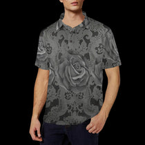252 Men's All Over Print Polo Shirt (Model T55)