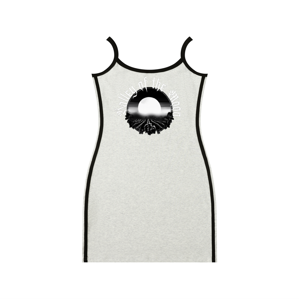 Valley of the Moon White Striped Mini Dress