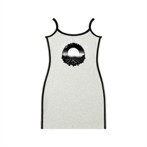 Valley of the Moon White Striped Mini Dress