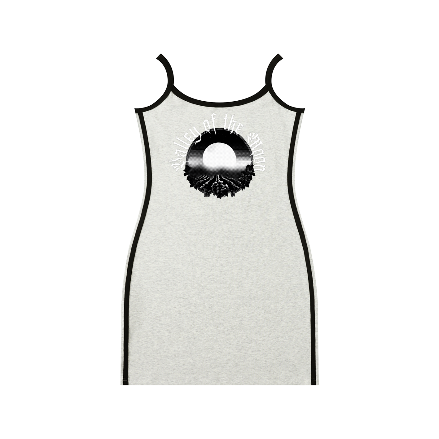 Valley of the Moon White Striped Mini Dress